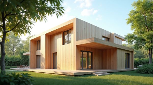 Des panneaux préfabriqués pour une construction en ossature bois efficace